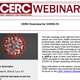 A screenshot from one CDC webinar concerning COVID (link omitted).